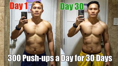 300 pushups a day for 30 days